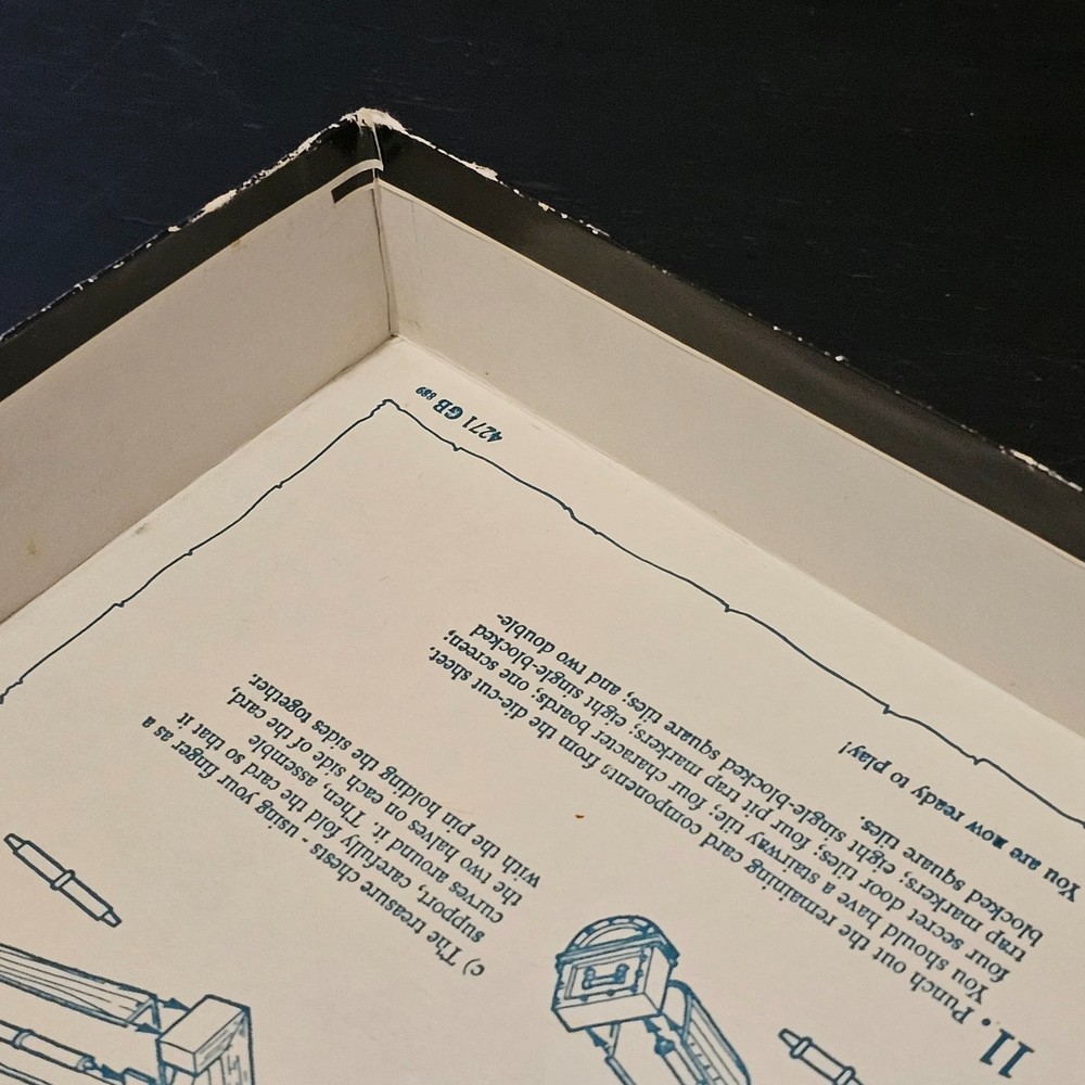 HeroQuest EMPTY BOX No Game Contents (416)