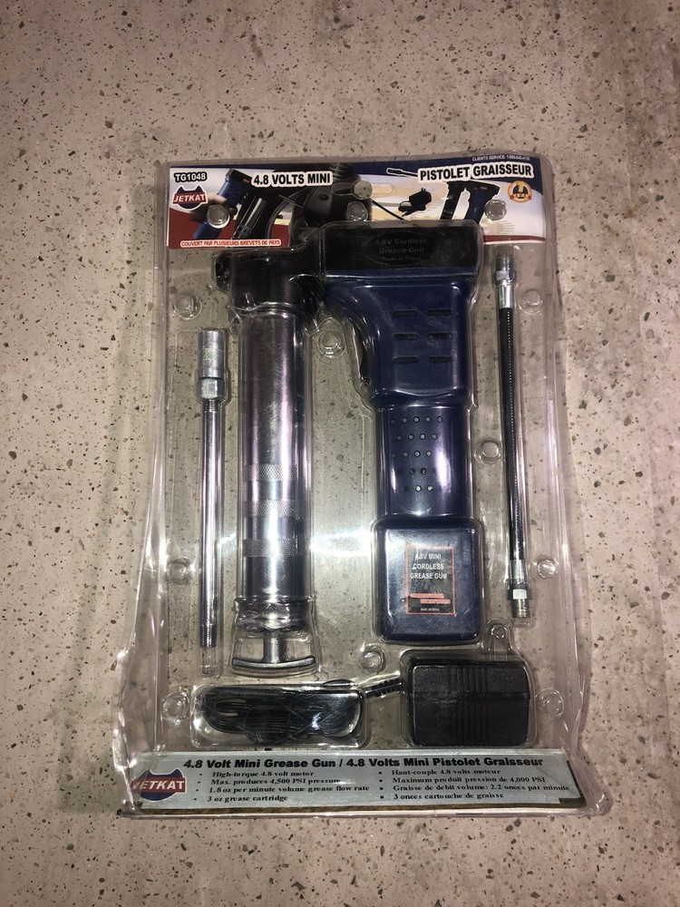 JETKAT 4.8 Volt Mini Cordless Grease Gun