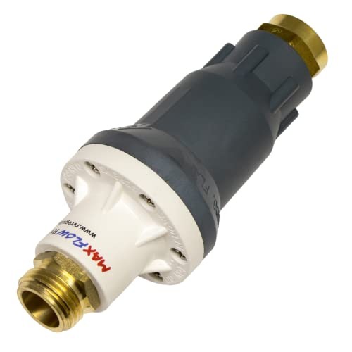 MAX FLOW RV WATER PRESSURE REGULATOR - Safe Pressure Without Restricting Flow!