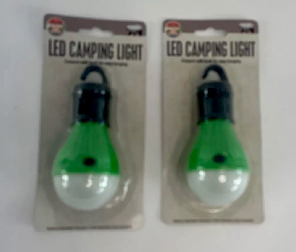Set of 2 LED Hanging Camping Lights