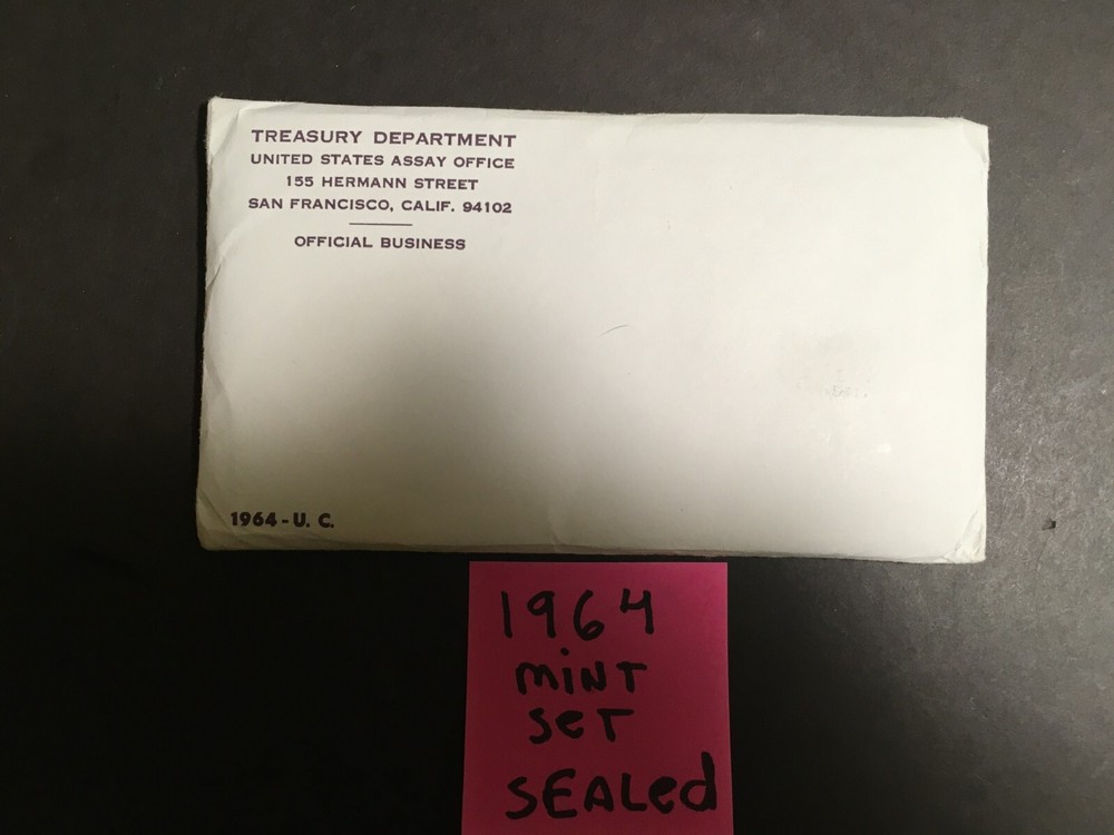 1964 US SILVER MINT SET / STILL SEALED