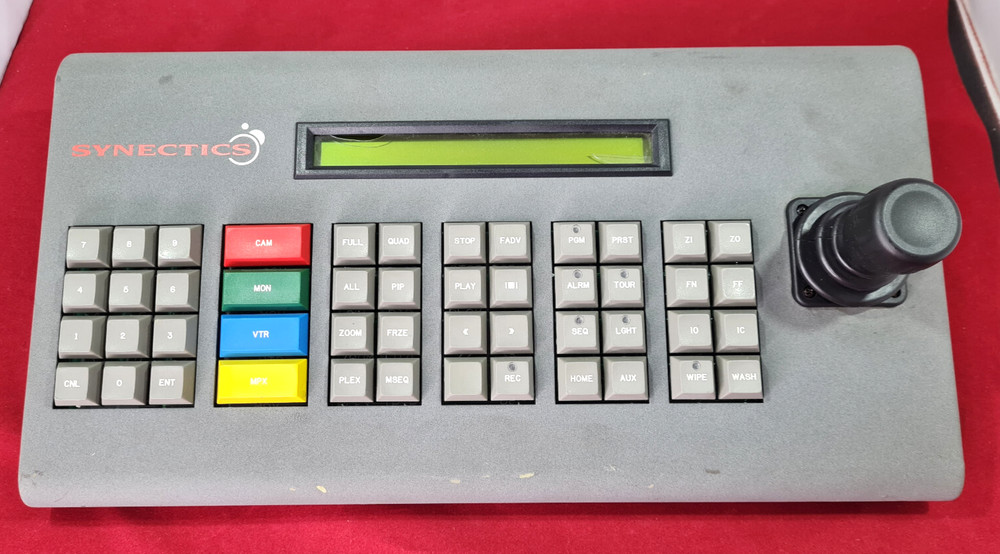 Untested Synectics CCTV System/Console/Control Unit P/N SYN X250 M