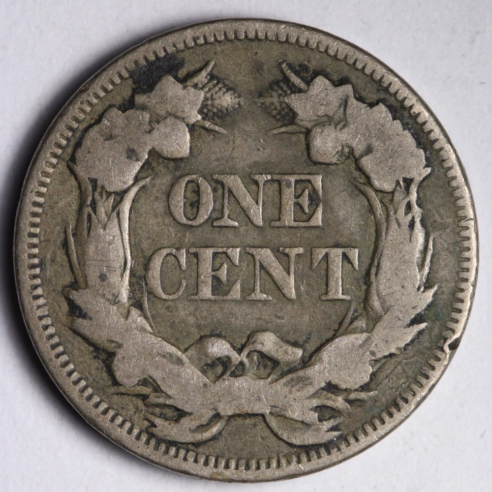 1857 Flying Eagle Cent Penny VG/FINE E101 UTNM