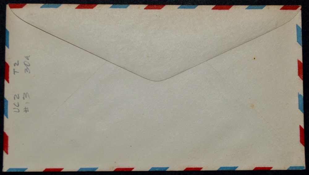 1929 US Sc. #UC2 air mail stamped envelope, mint, fair shape