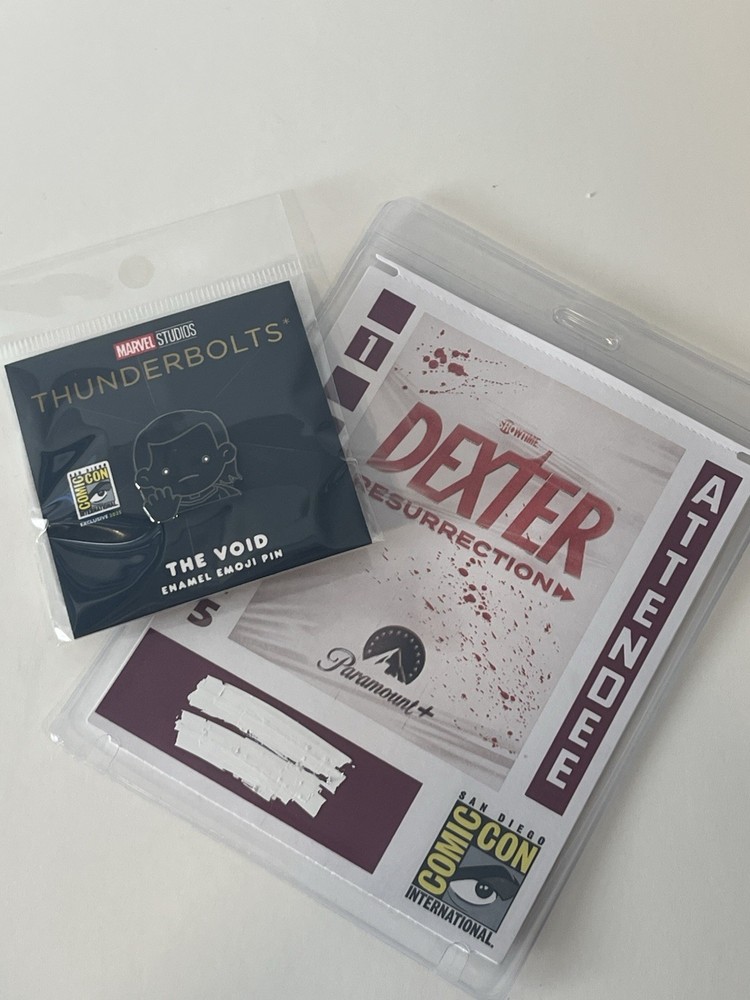 Marvel The Void Enamel Pin SDCC 2025 Thunderbolts Comic-Con Exclusive