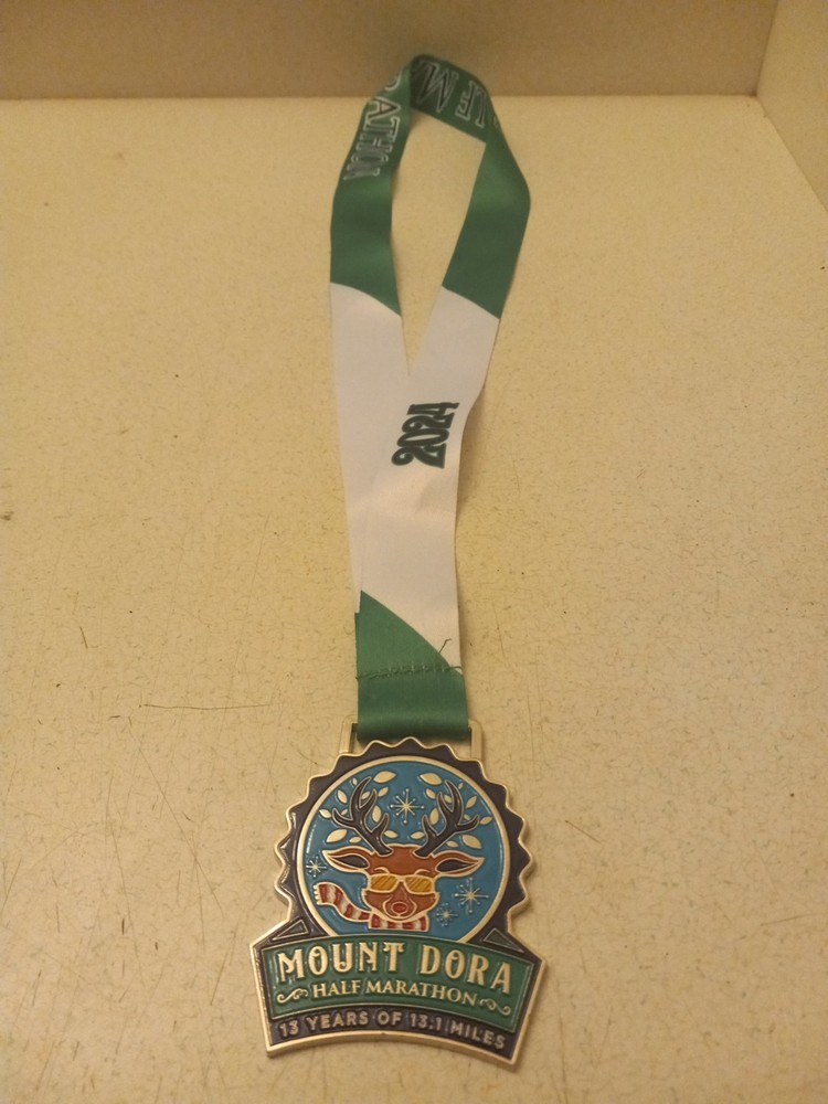 Mount Dora Half Marathon 2024 Medal