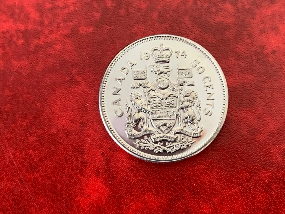 Canada 50 Cent 1974 Specimen Coin-Uncirculated