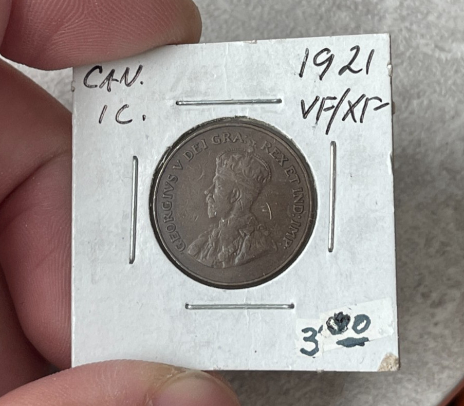 1921 Canada Small Cent - Residue L2