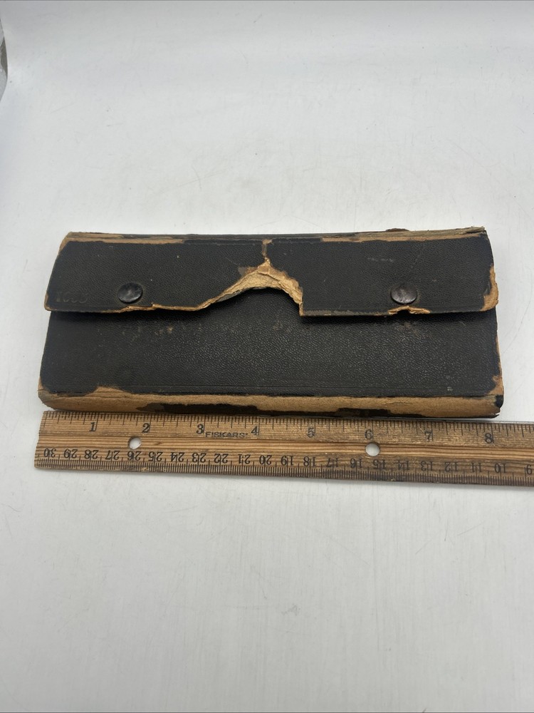 Vintage Eugene Dietzgen Co Drafting Tool Set Engineering + Case Elementary #1095