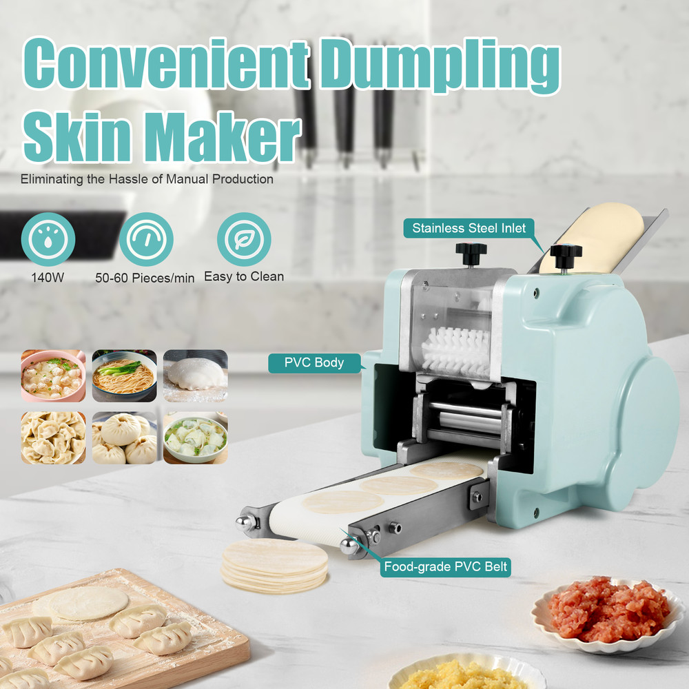 Commercial Electric Dumpling Skin Processing Machine Maker Wonton Dough Wrapper