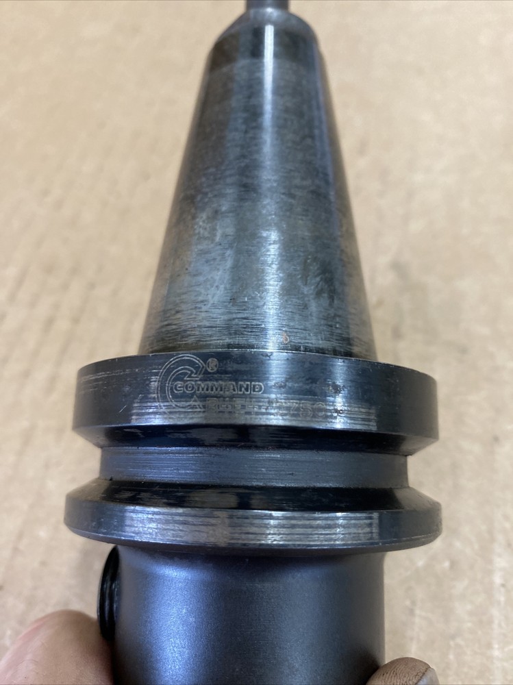 Command B4E4-0750 3/4” End Mill Tool Holder 2-1/2" Projection BT40 Through Cool
