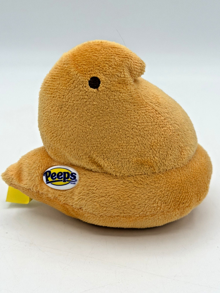 Peeps Orange Chick 5" x 5" Bean Plush