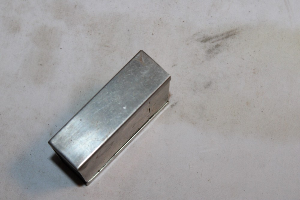 Vintage 1920 Sliding Metal Cigarette Case