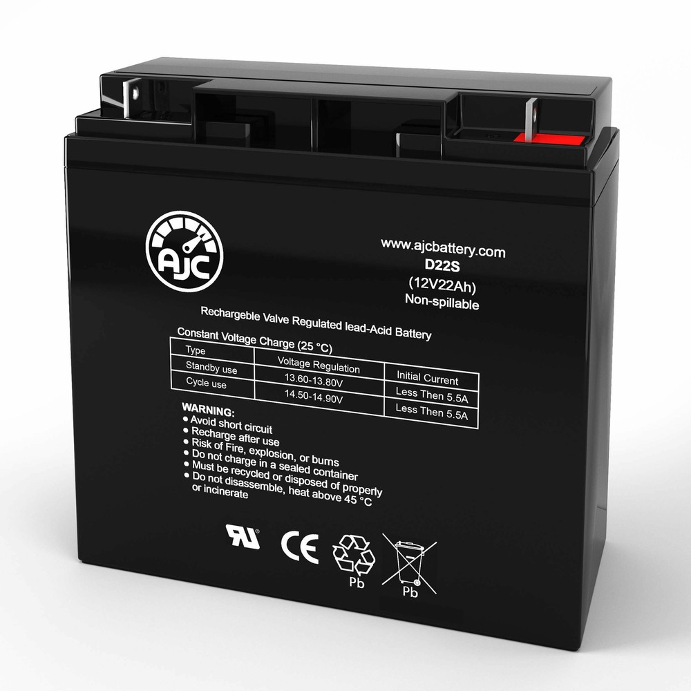 Kung Long WP20-12E 12V 22Ah UPS Replacement Battery