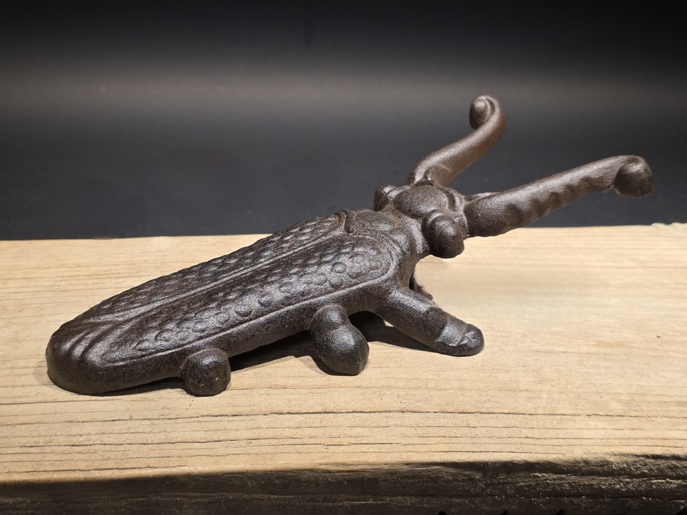 10" Vintage Style Cast Iron Beetle Boot Jack