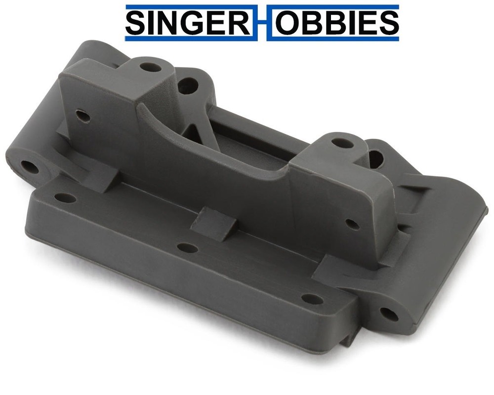 Traxxas 2530-GRAY Front Bulkhead: STAMPEDE, RUSTLER, NITRO RUSTLER, SLASH TRA1
