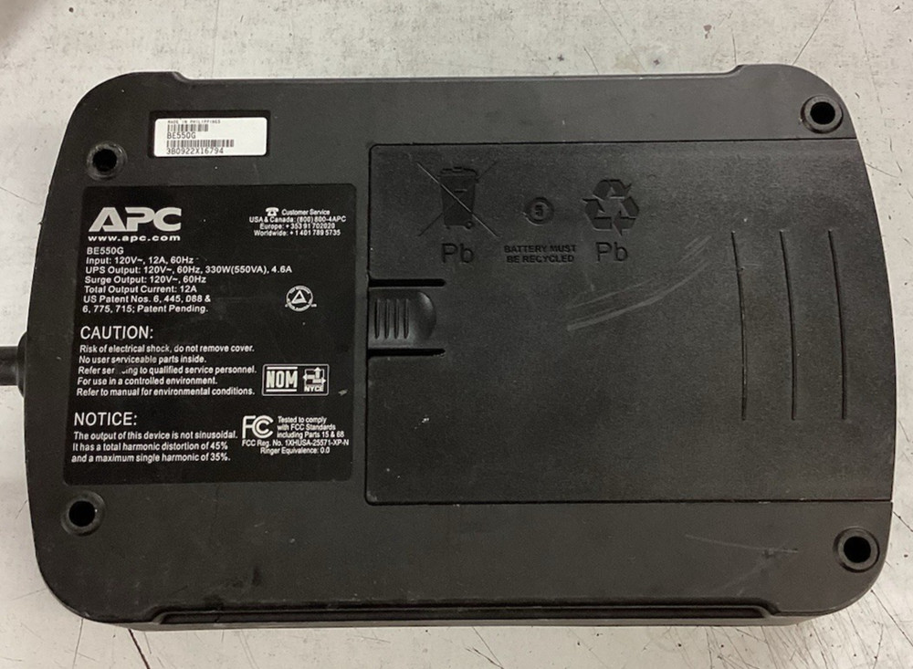 APC BE550G 12A 330W