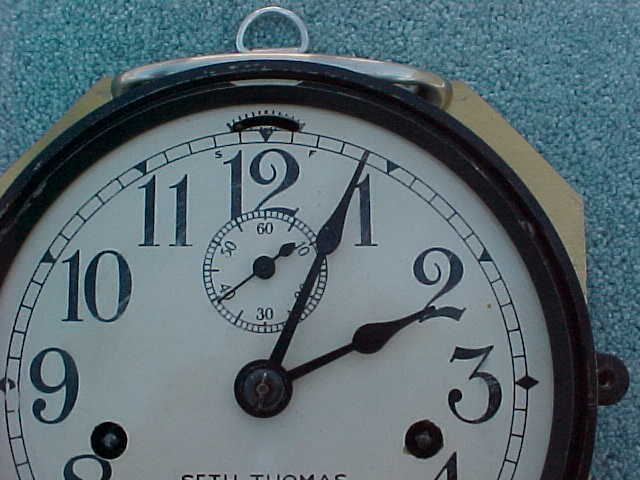 Vintage SETH THOMAS WWll Navy Ships Deck Clock