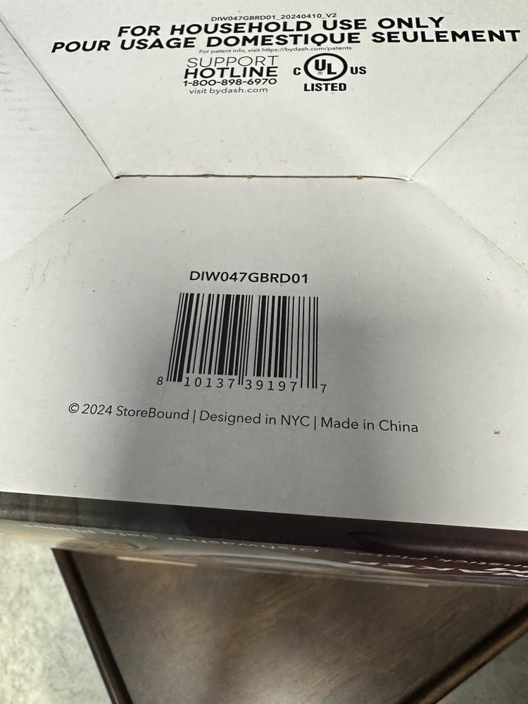 Dash MultiMaker™ Mini System Holiday Waffle Maker with 7 Removable Plates-NEW