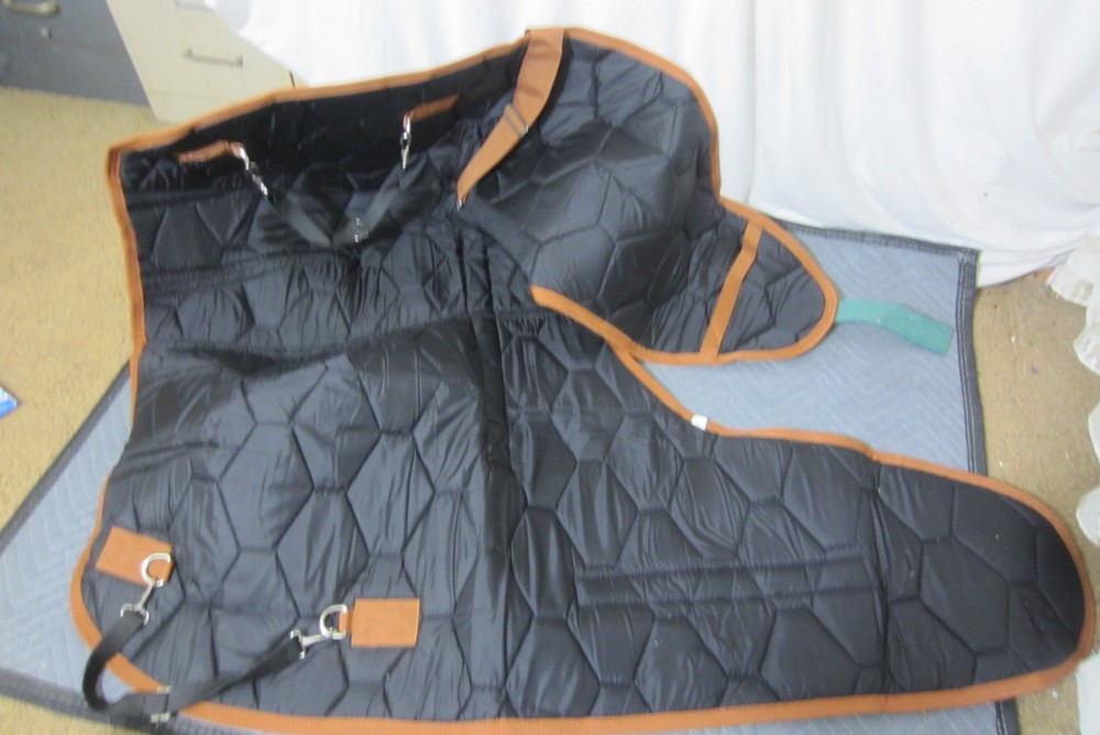 Adjustable Foal Mini Horse Winter Blanket Green Medium