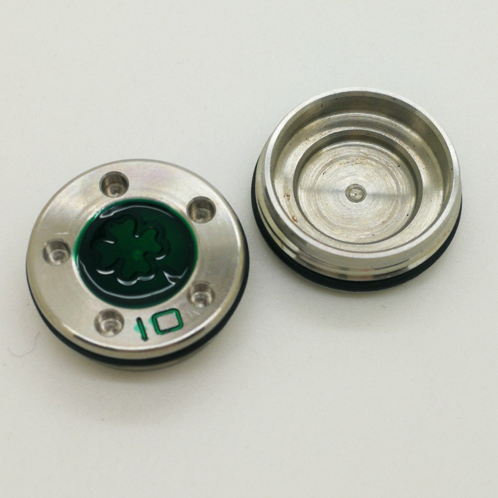 Green Four-leaf clover large driver screw weight golf