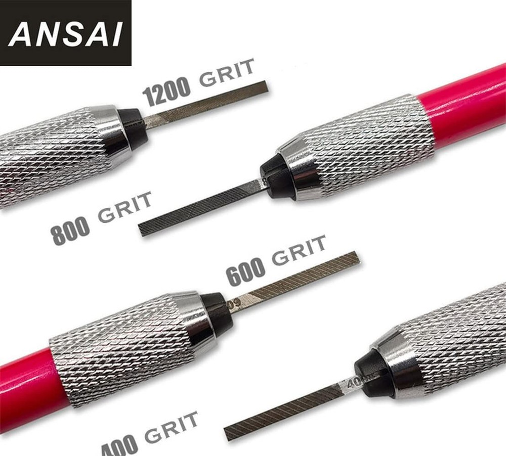 Precision File Set for Scale Model Hobbies Tools Plastic Models File File Pen...