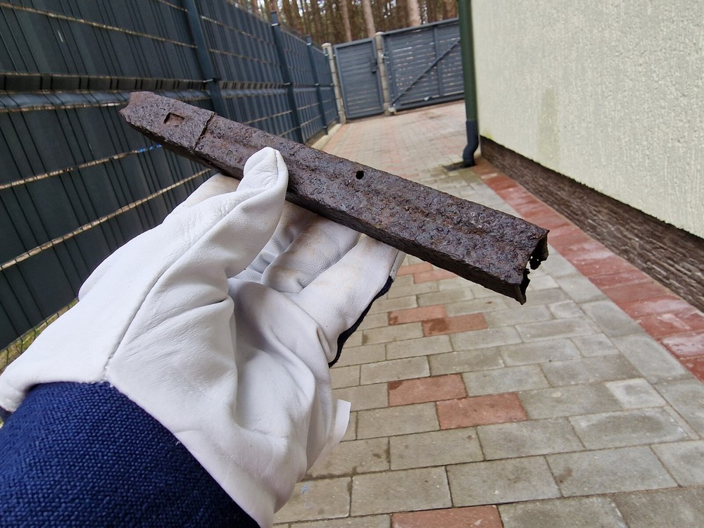 WW2 Accessories MP from the German bunker relic.
