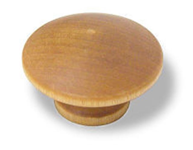 1-1/2" Wood Knob Birch