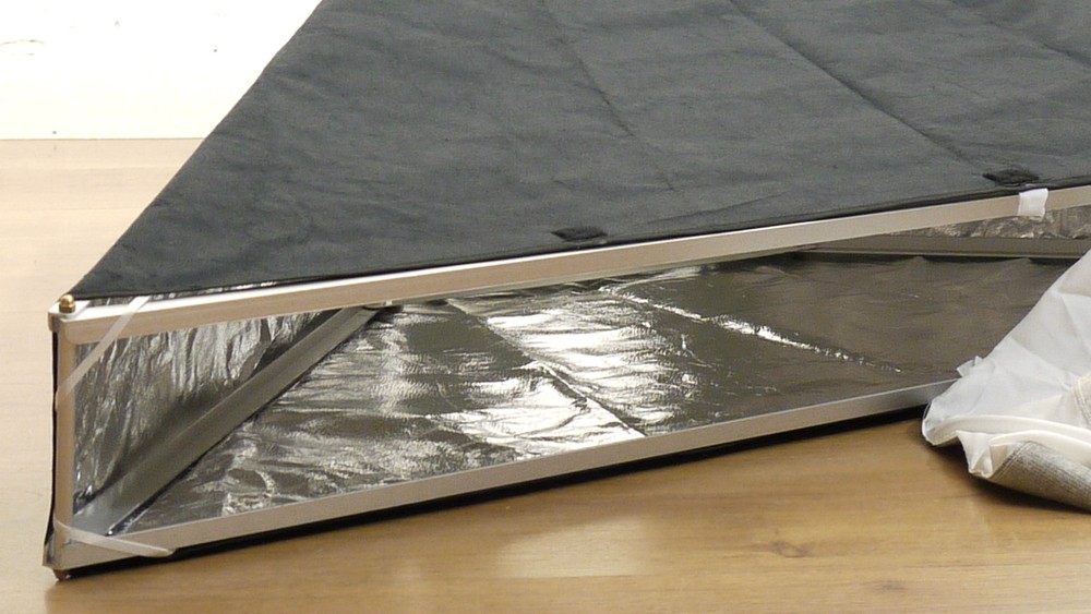 PRL) SOFTBOX FX LINEAR 10 x 120 cm STRIP DIFFUSER CANVAS REFLECTOR STUDIO PHOTO