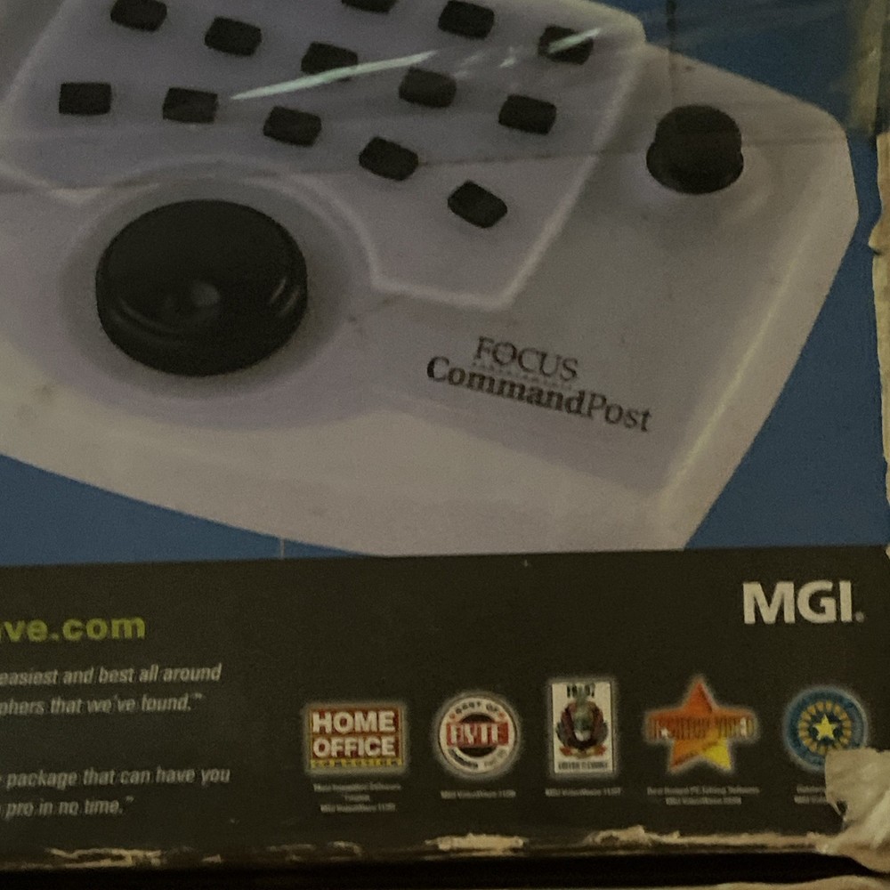 Vintage VIDEOWAVE COMMANDPOST PC & Web Video Editor Version 4.0/NEW/Unused