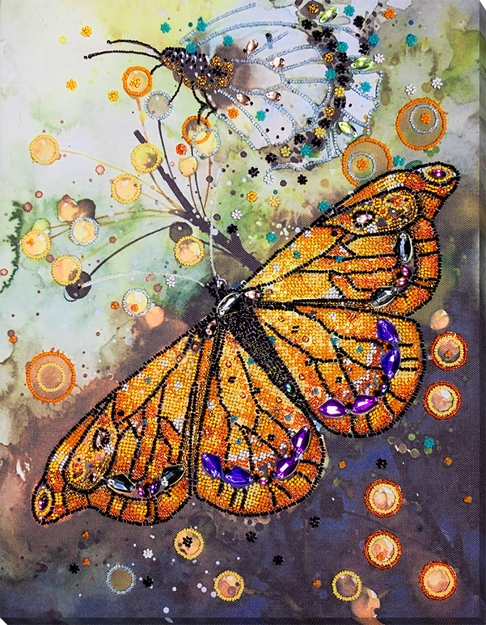 Abris Art Main Bead Embroidery Kit Amber flight AB-874