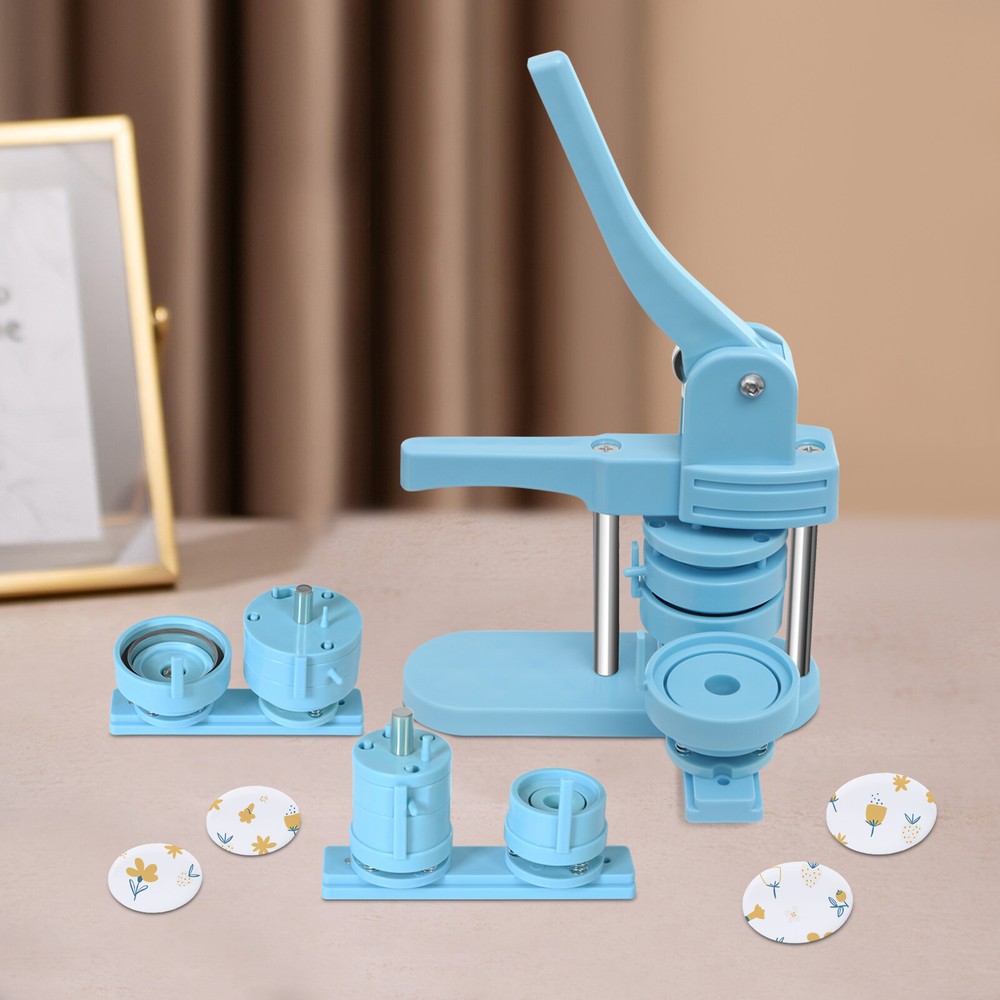 Button Press Machine Badge/Button Maker 0.98, 1.26, 2.28" Button Making Machine