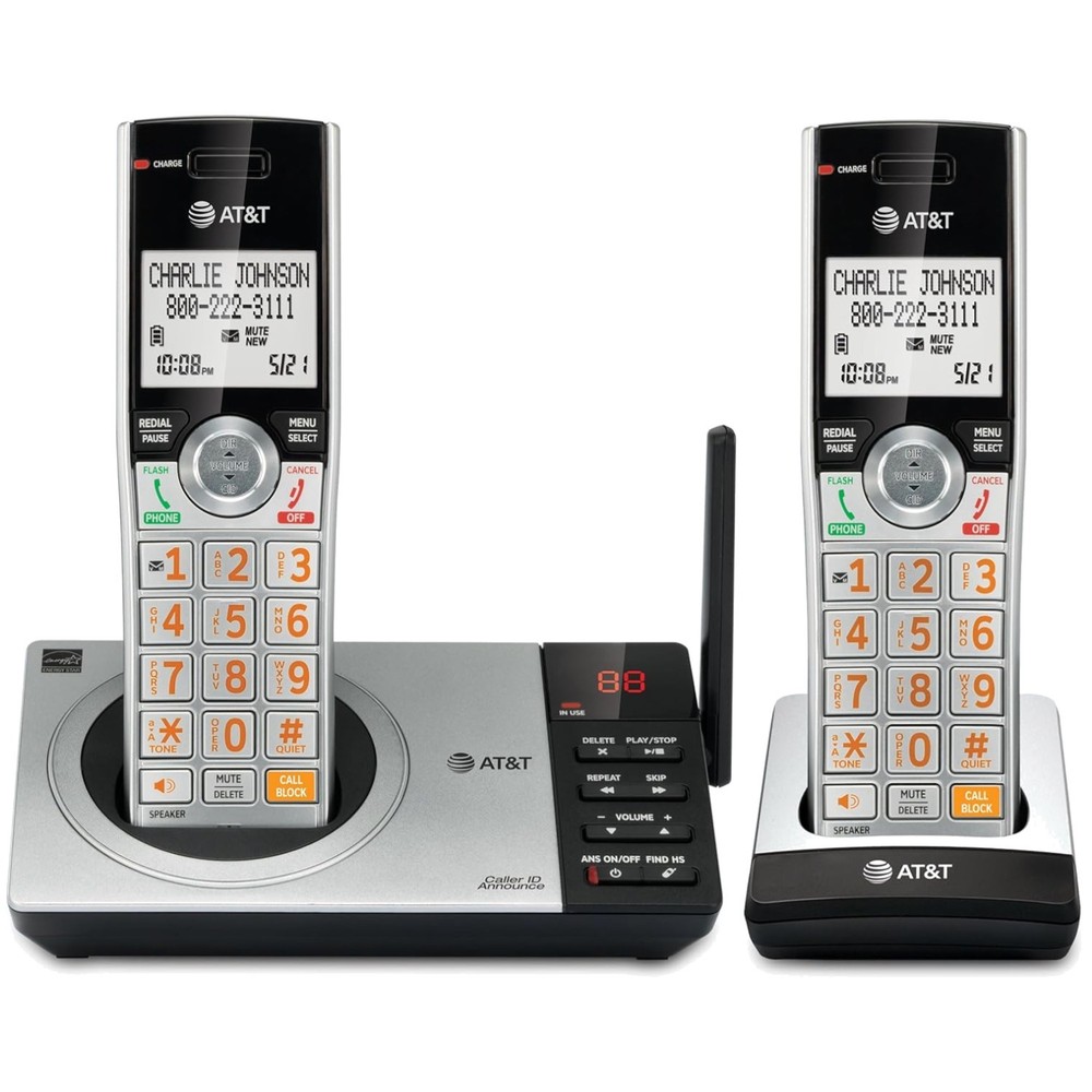 Long Range Cordless Phone with Digital Answering Machine