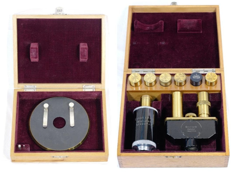 microscope antique collectible Ernst Leitz AABM microscope 1923 Flagship model