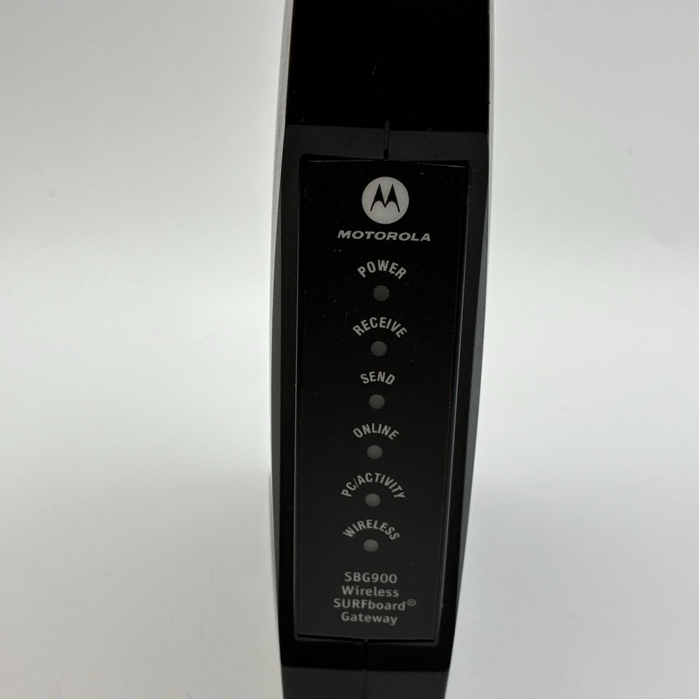 Motorola SBG900 Cable Modem Gateway Wireless Broadband Networking Device