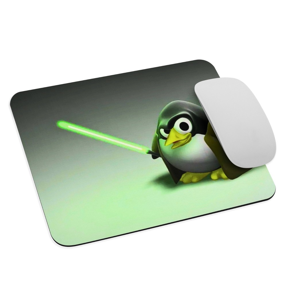 Custom Linux Mouse Pad – For Real Geeks Only (No Windows Allowed   9.5" x 7.75"
