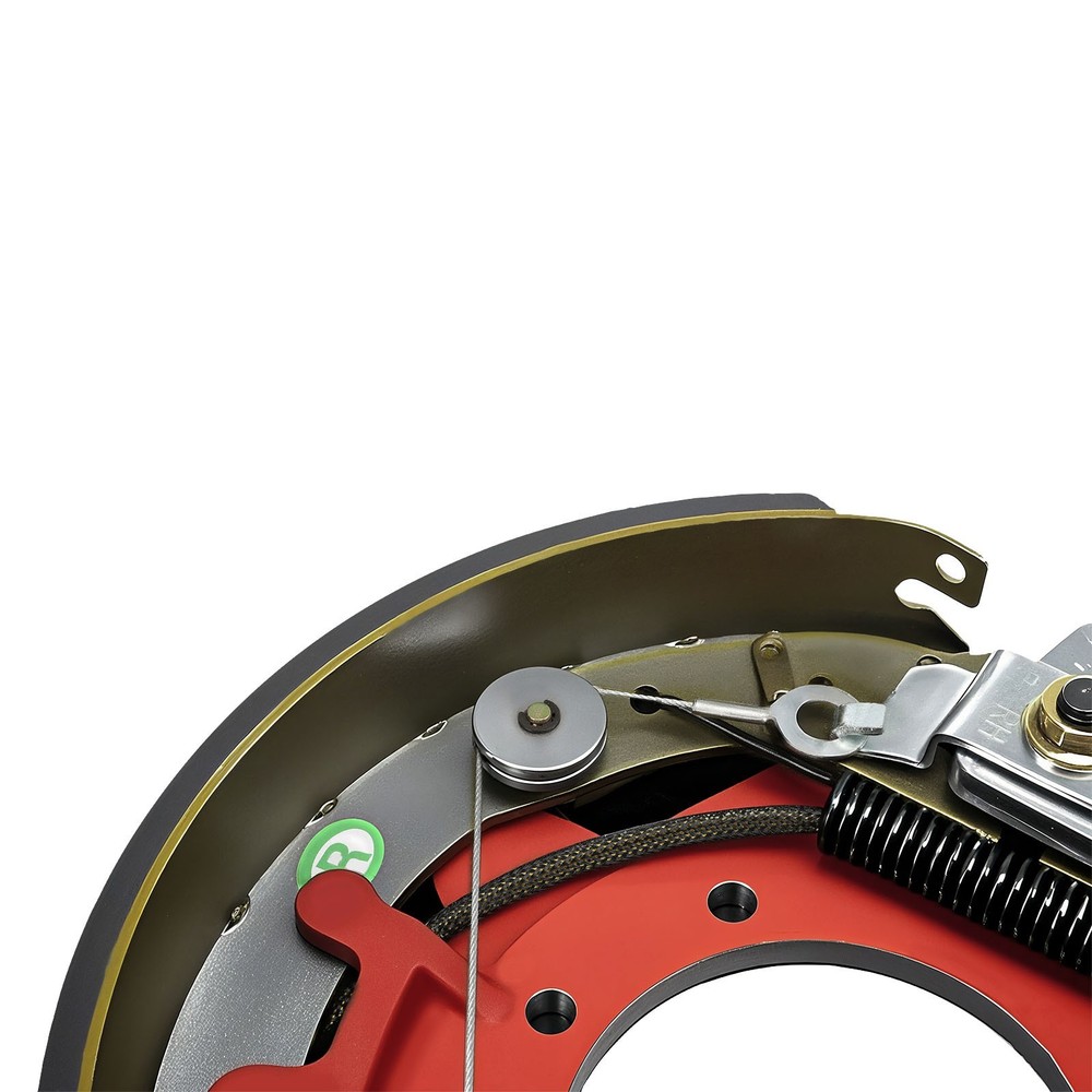 Four 12-1/4x3-3/8" 10K GD Electric Backing Plate 10000# Trailer Brake For Dexter