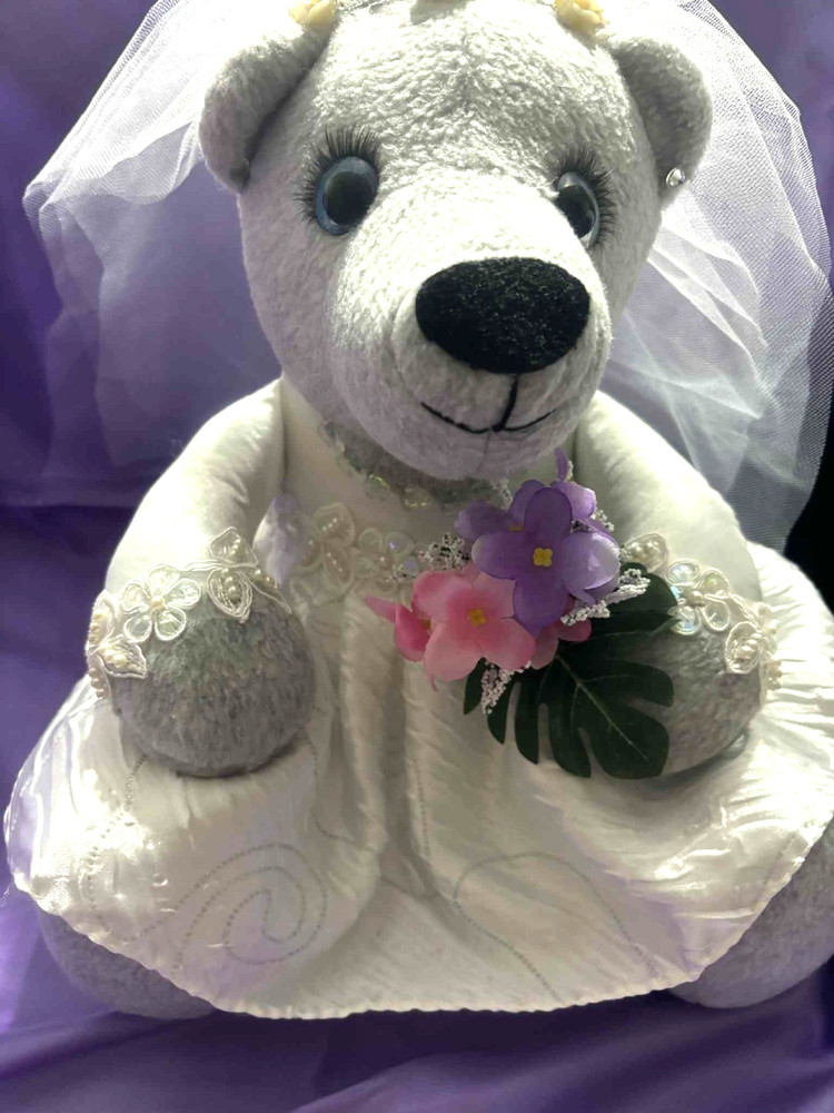 Wedding Memory Bears Keepsake gift Personalized