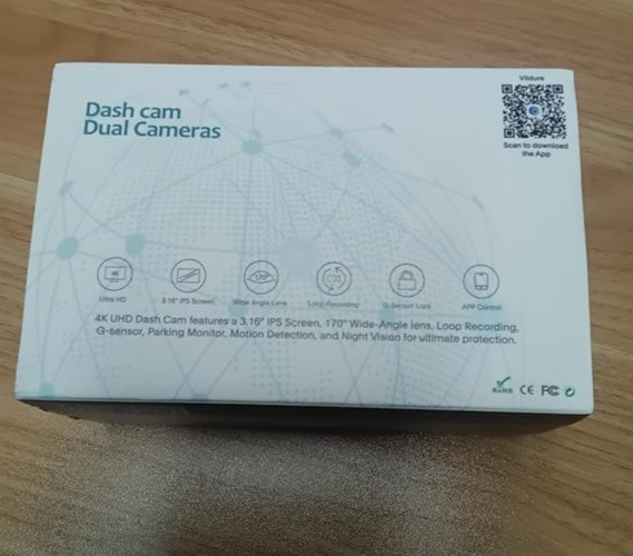 Dash Cam Dual Camera