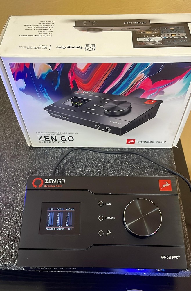 Antelope Audio Zen Go Synergy Core Desktop USB Type-C Audio Interface
