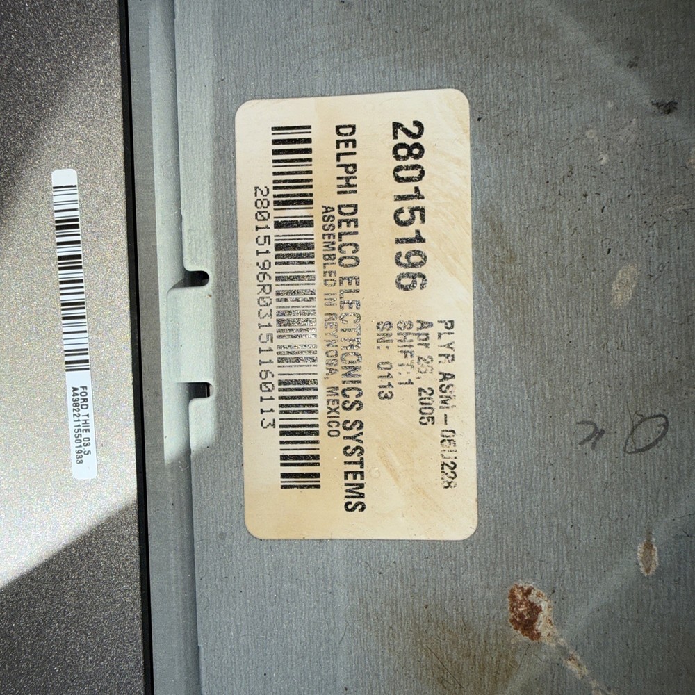 2003 2004 2005 2006 LINCOLN NAVIGATOR DVD PLAYER