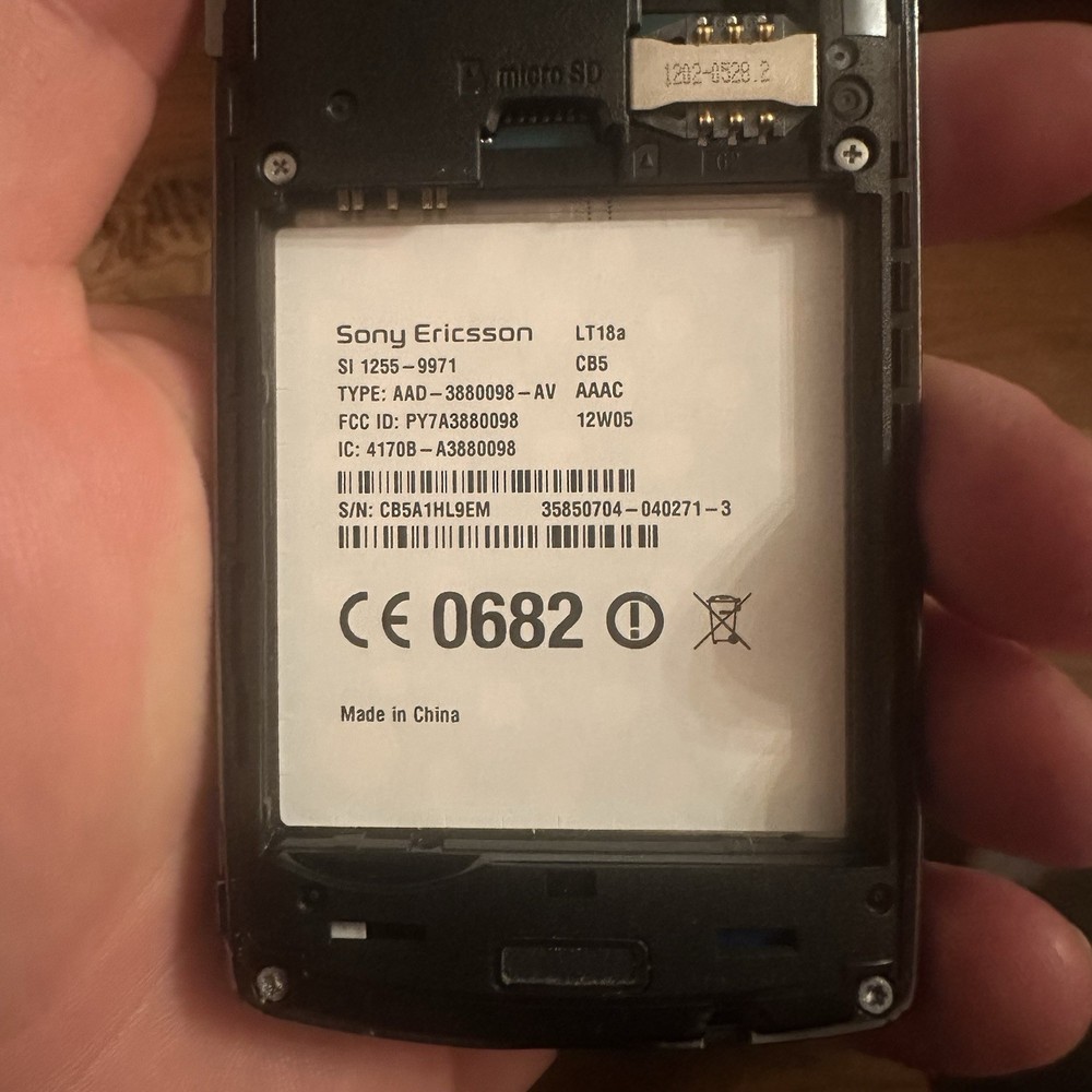 Sony Ericsson Xperia LT18A