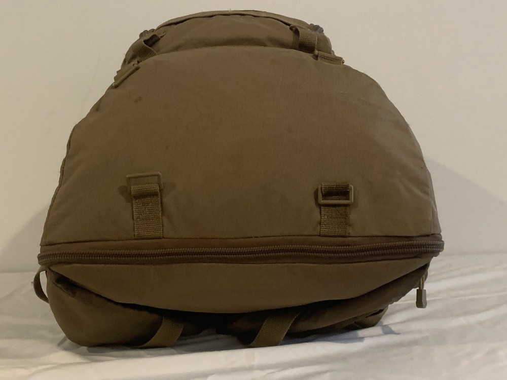 Coyote Brown Molle Military Style 3 Compartment Back Pack