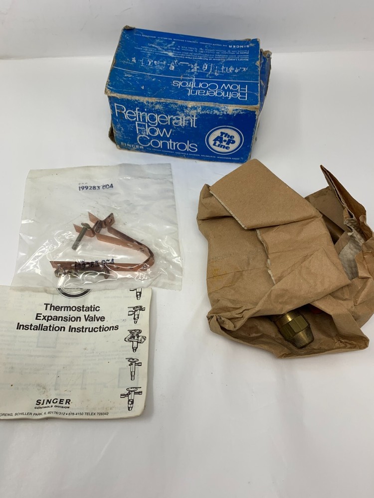 Singer Controls 223 VA 1 Thermostatic Expansion Valve TXV