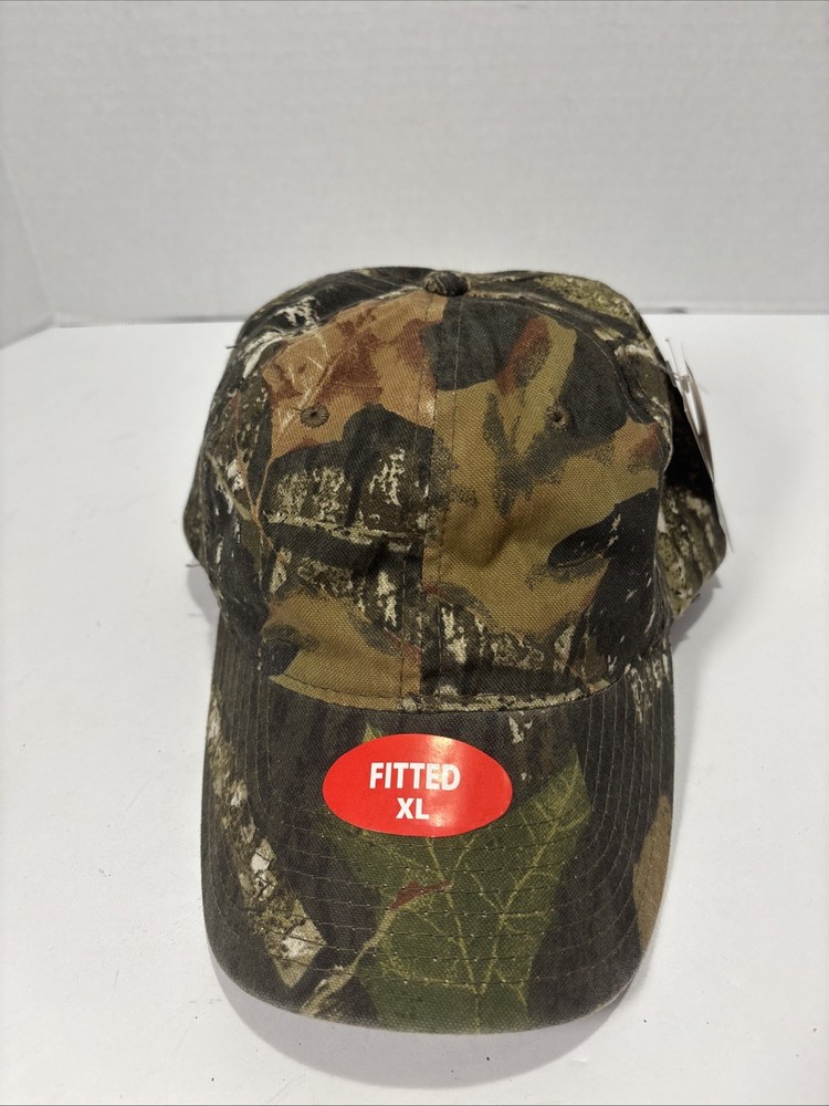 Mossy Oak Camo Cap Flex Fitted XL, NWT