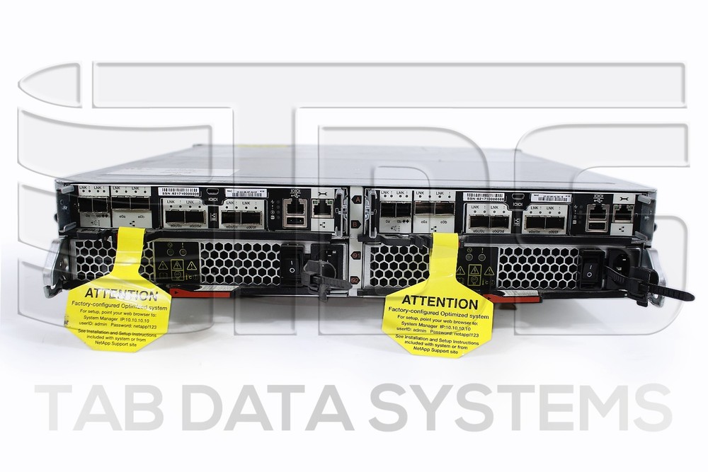 NetApp AFF A200 Storage Array w/ Dual Controllers, Dual Power Supplies, HW Only