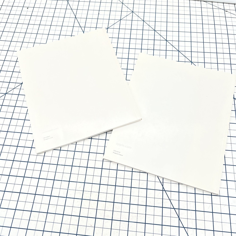 (2) Apple Computer Manuals PowerBook G4 Getting Started Power Mac G5 User Guide