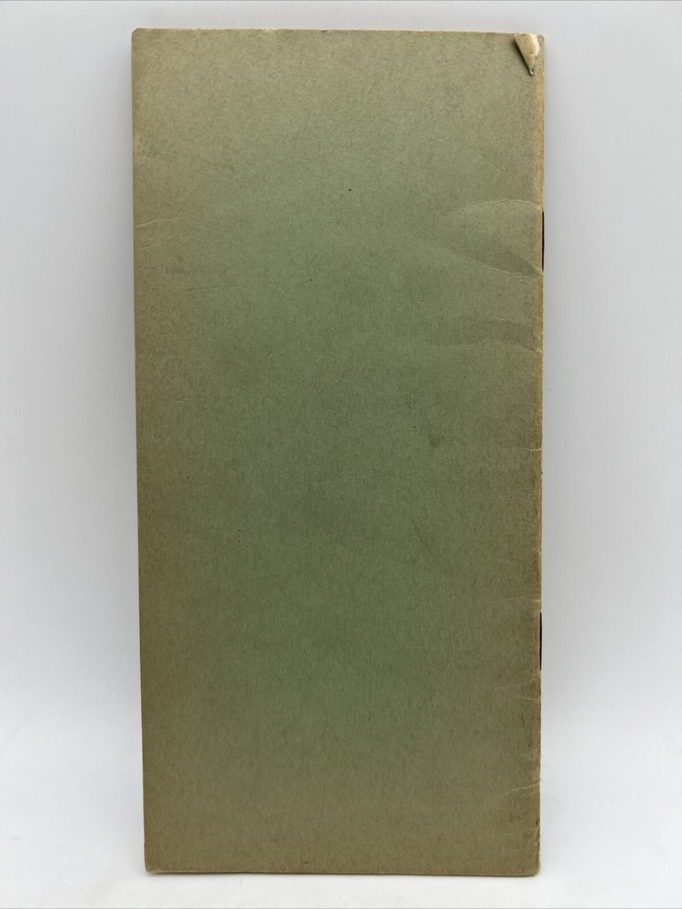 1928 CHECKERS APPENDIX TO MCHARDY'S RELATIVE POSITIONS Educational Guide Booklet