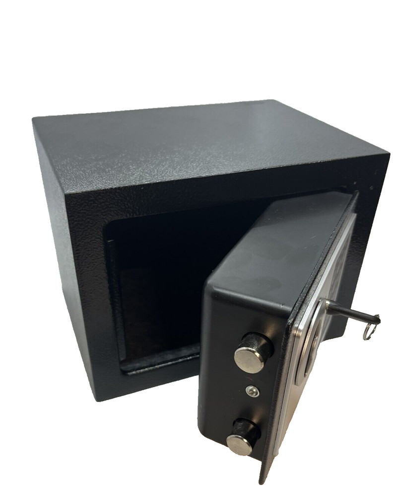 Small Safe Box Digital Intelligent Electronic Security Safe Box for Home Black