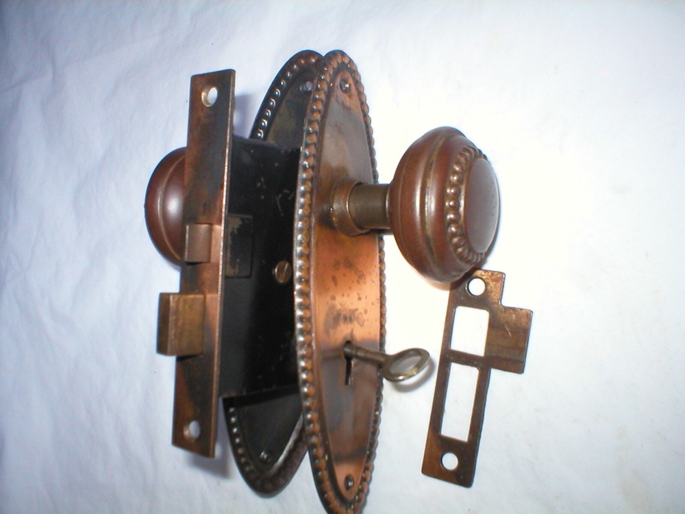 Antique Victorian Era Door Hardware